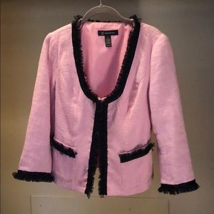 Pink blazer INC size M
